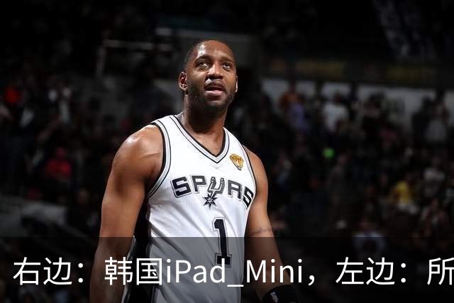 右边：韩国iPad Mini，左边：所有其他国家的iPad Mini